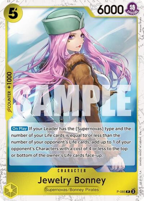 Jewelry Bonney (Pirate Foil) P-085 — English PRB-02 printing