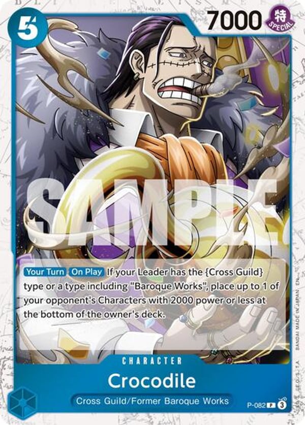 Crocodile (Pirate Foil)