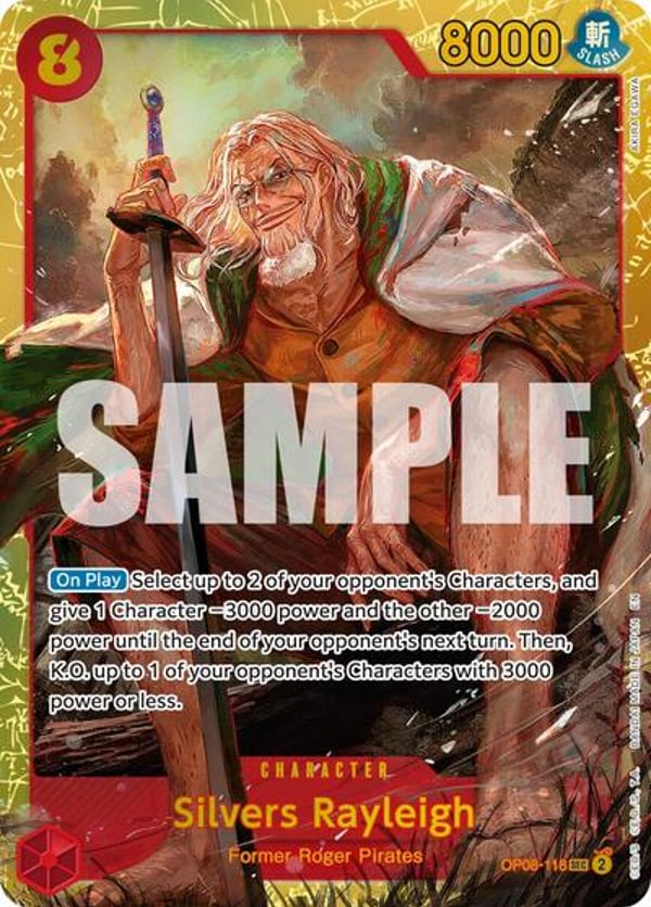 Silvers Rayleigh (Reprint) OP08-118 — English PRB-02 printing
