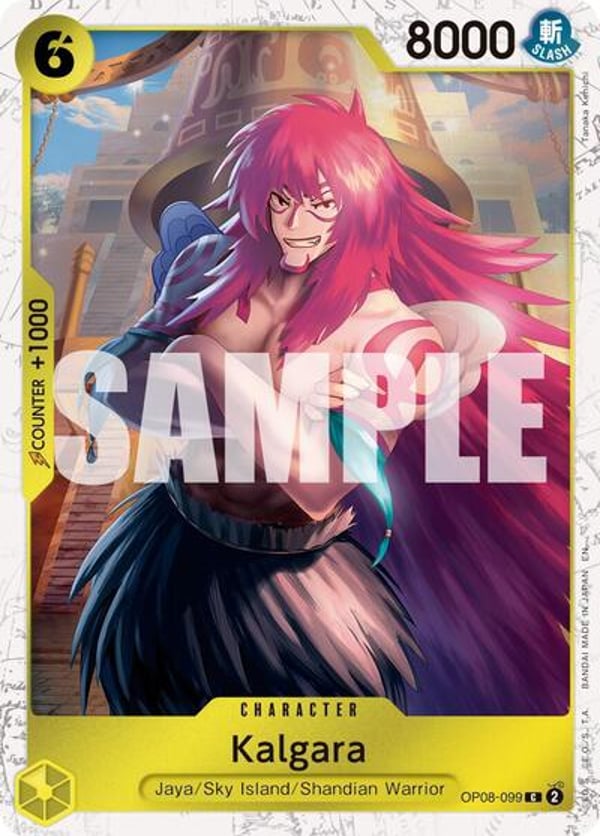 Kalgara (Pirate Foil) OP08-099 — English PRB-02 printing