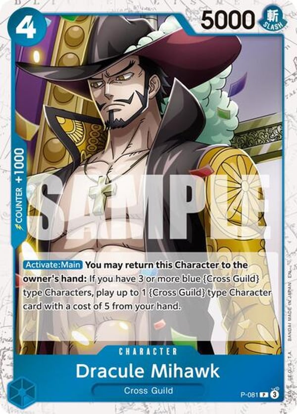 Dracule Mihawk (Pirate Foil)
