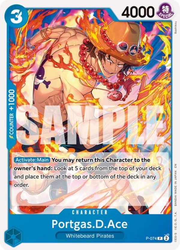 Portgas.D.Ace (Pirate Foil)