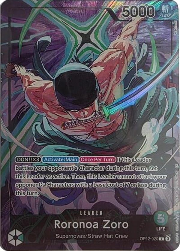 Roronoa Zoro (Official Playmat Limited Edition Vol.4)