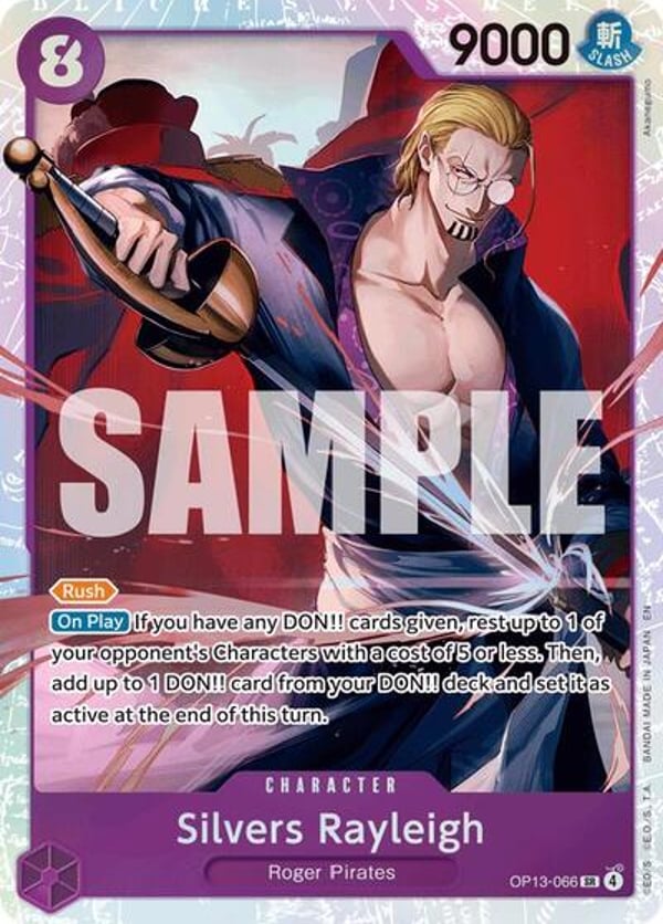 Silvers Rayleigh OP13-066 — English OP-13 printing