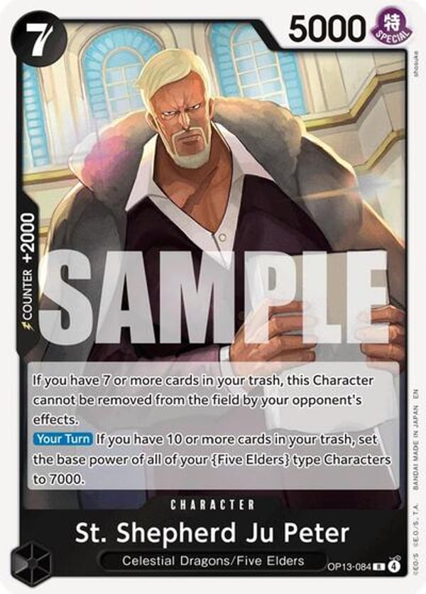 St. Shepherd Ju Peter OP13-084 — English OP-13 printing
