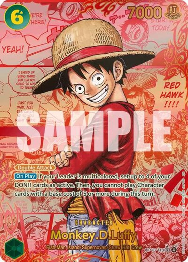 Monkey.D.Luffy (118) (Red Manga)