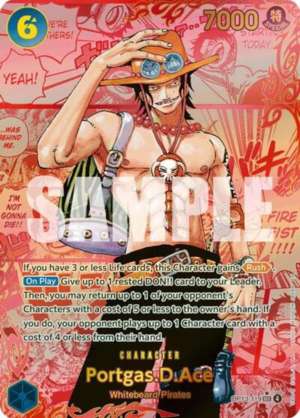 Portgas.D.Ace (119) (Red Manga)