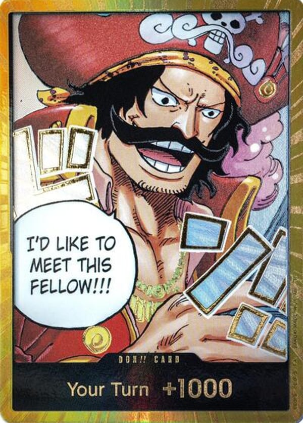DON!! Card (Gol.D.Roger) (Gold)
