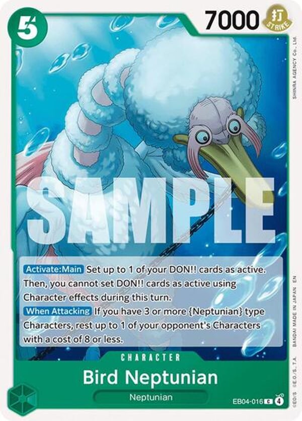 Bird Neptunian EB04-016 — English OP-14 printing