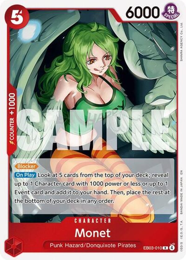 Monet EB03-010 — English EB-03 printing