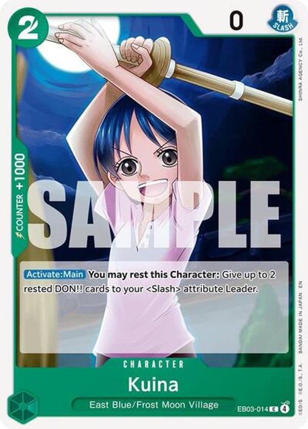 Kuina EB03-014 — English EB-03 printing