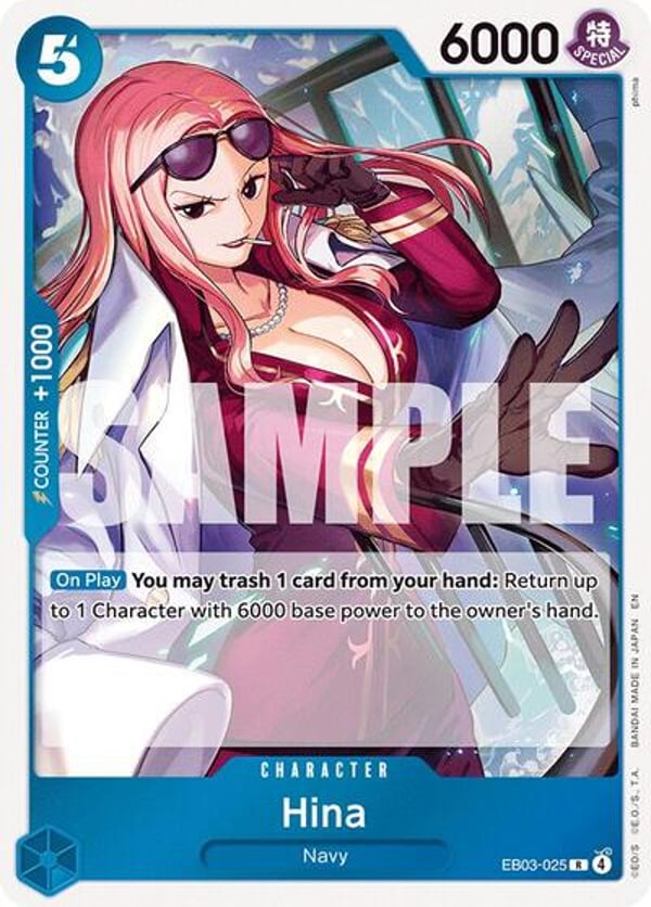 Hina EB03-025 — English EB-03 printing
