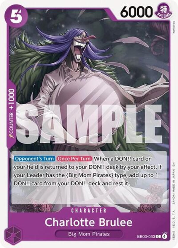 Charlotte Brulee EB03-033 — English EB-03 printing