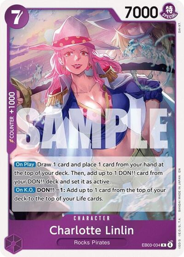 Charlotte Linlin EB03-034 — English EB-03 printing