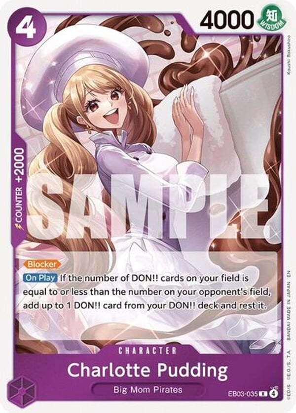 Charlotte Pudding EB03-035 — English EB-03 printing