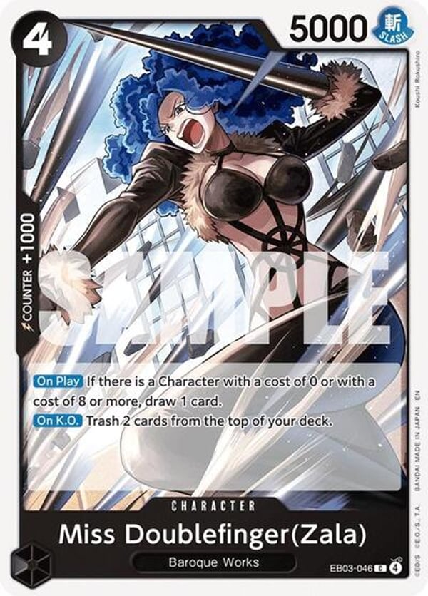 Miss Doublefinger(Zala) (Zala) EB03-046 — English EB-03 printing