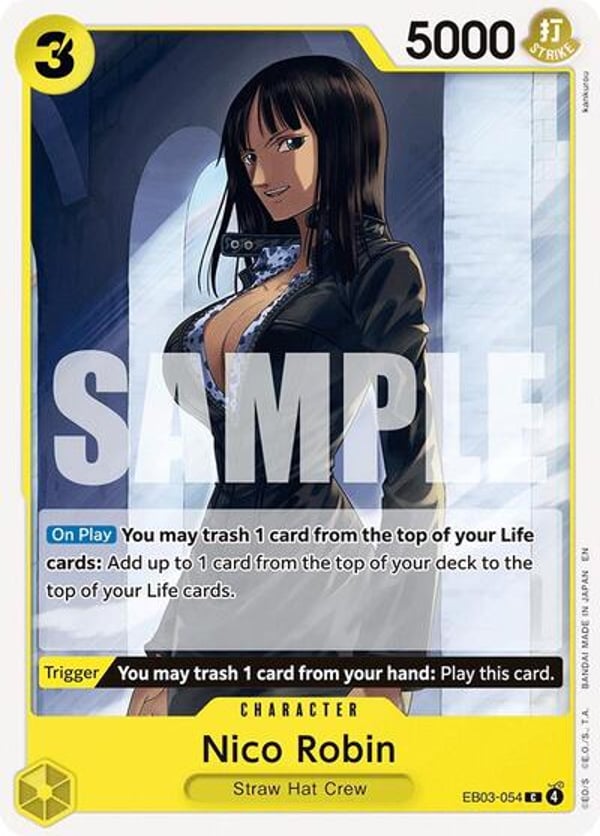 Nico Robin (054) EB03-054 — English EB-03 printing