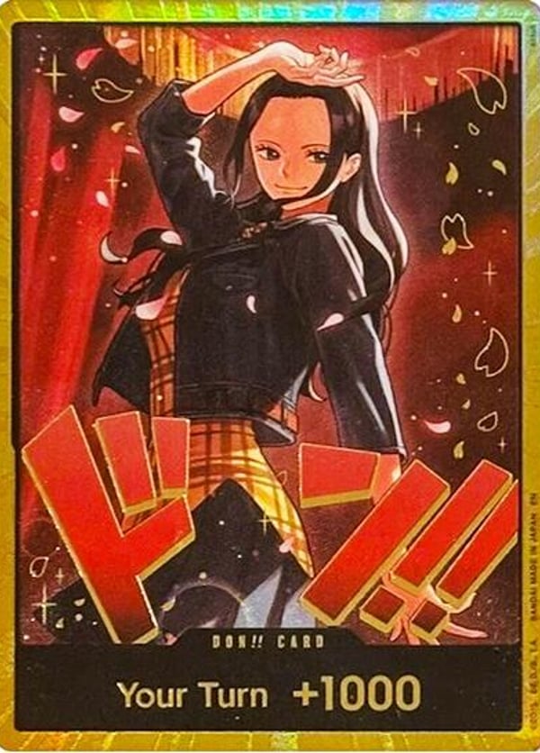 DON!! Card (Nico Robin) (Gold)