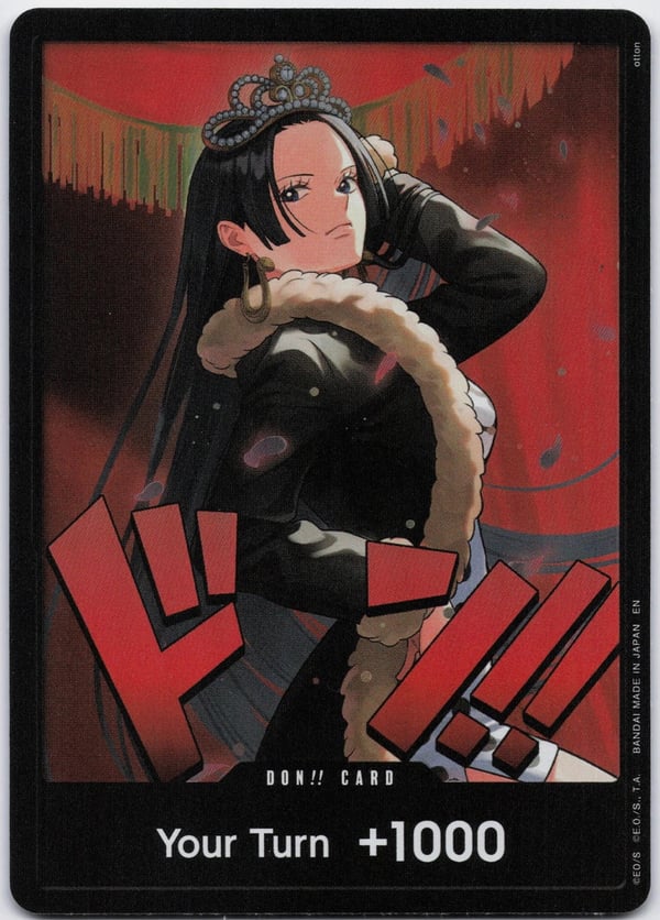 DON!! Card (Boa Hancock)  — English EB-03 printing