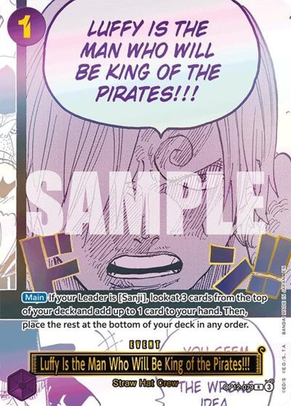 Luffy Is the Man Who Will Be King of the Pirates!!! (Japanese Version 3rd Anniversary Set)