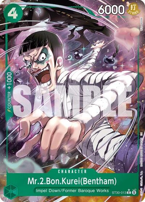 Mr.2.Bon.Kurei(Bentham) (Bentham) (Full Art)