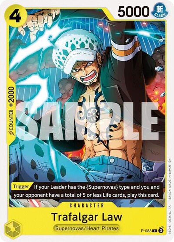 Trafalgar Law One Piece card