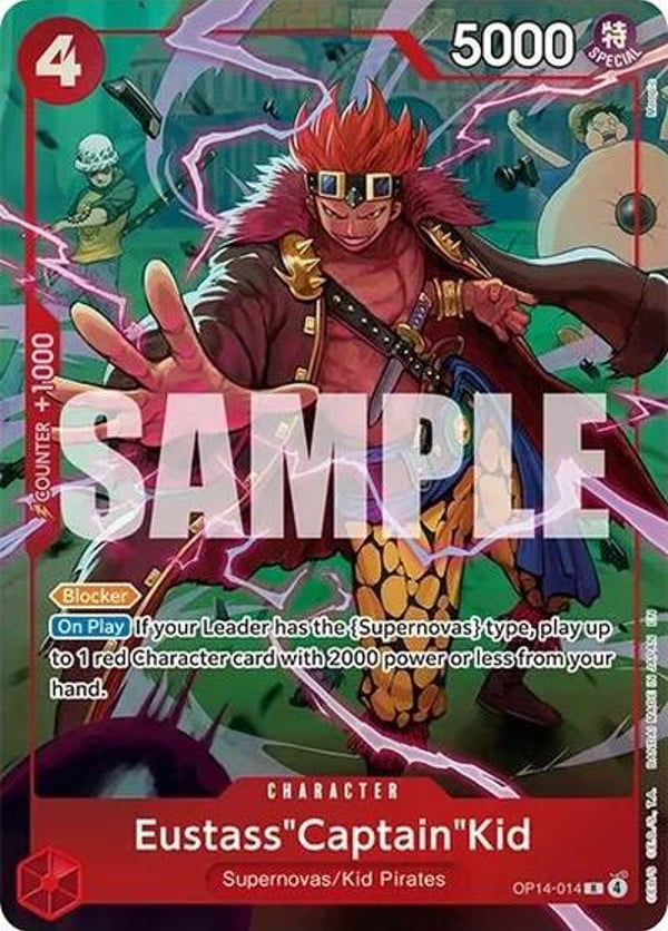 Eustass"Captain"Kid (One Piece Card Game Illustration Box Vol. 8)