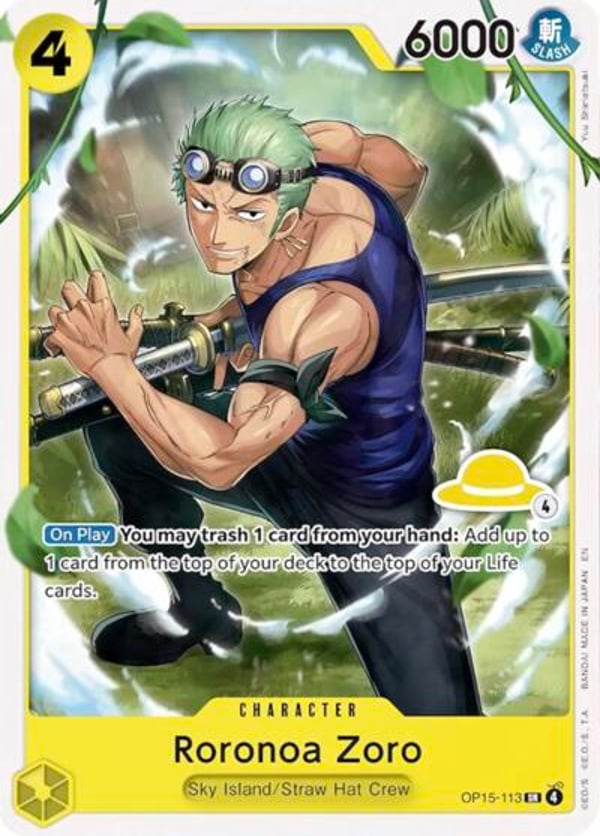 Roronoa Zoro One Piece card