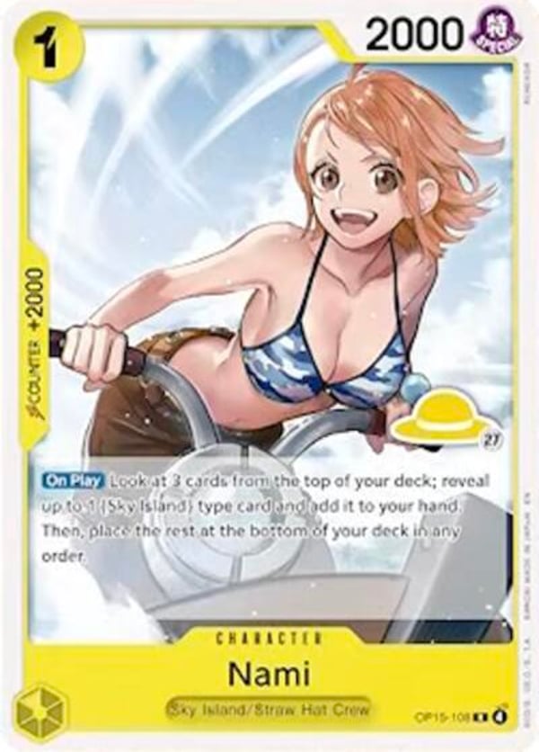 Nami One Piece card