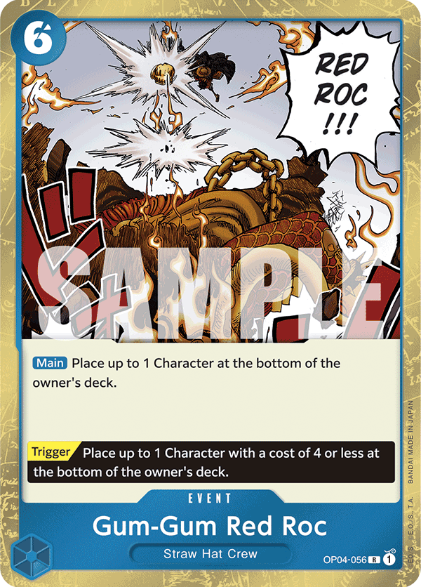 Gum-Gum Red Roc (PRB-01 Reprint)