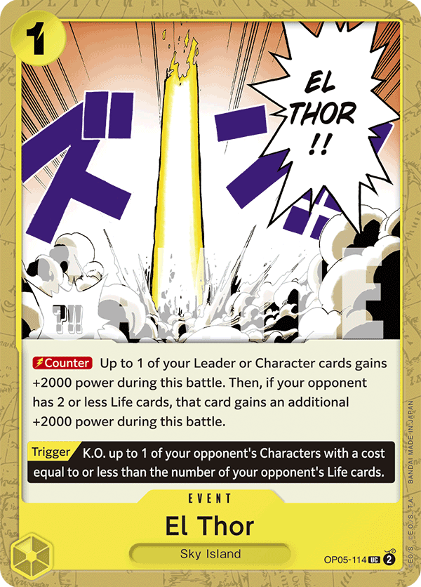 El Thor (PRB-01 Reprint)