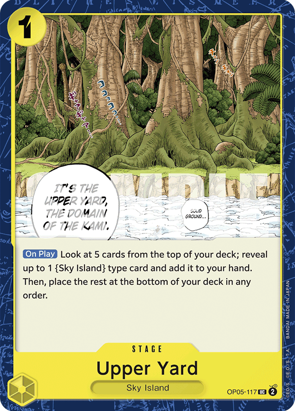 Upper Yard (PRB-01 Reprint)