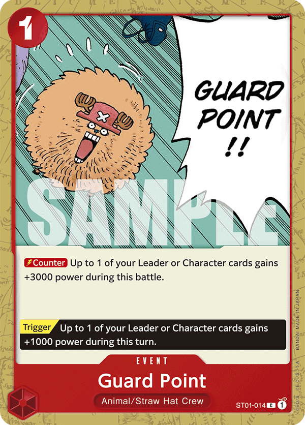 Guard Point (PRB-01 Reprint) ST01-014 — English PRB-01 printing