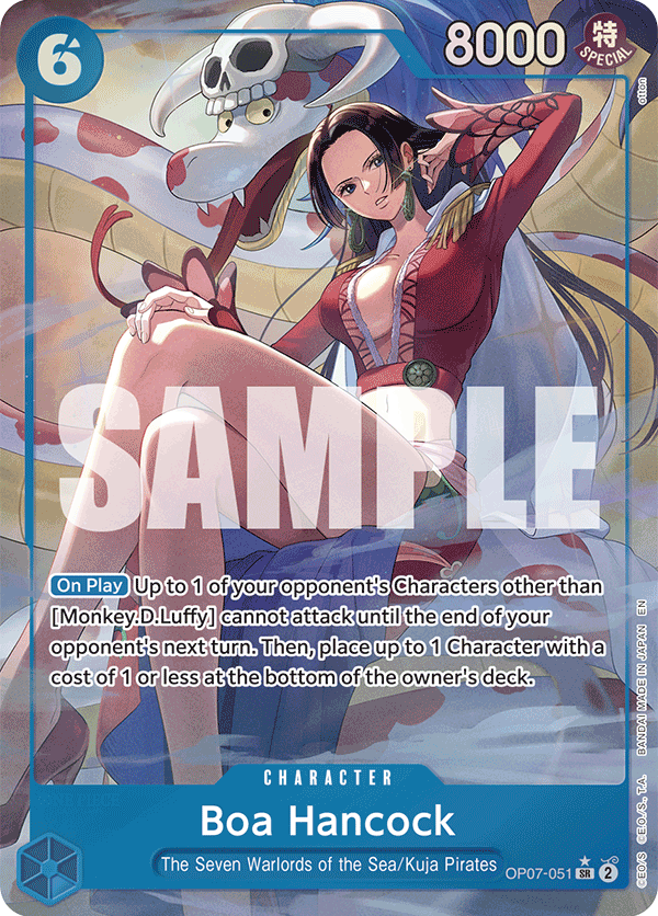 Boa Hancock (Seven Warlords of the Sea Binder Set)