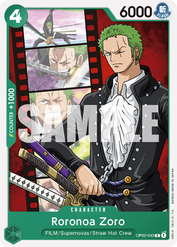 Roronoa Zoro (ST-11 reprint)