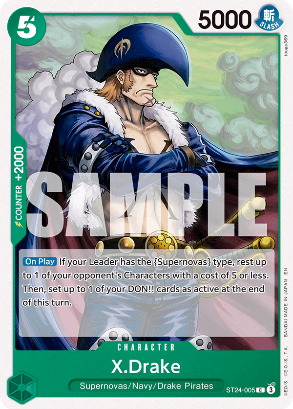 X.Drake (ST-32 reprint)