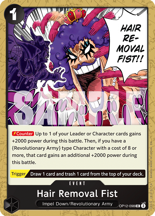 Hair Removal Fist (ST-35 reprint)