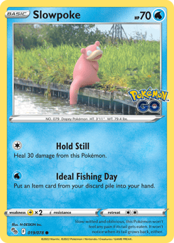 Slowpoke – Common – Pokémon GO