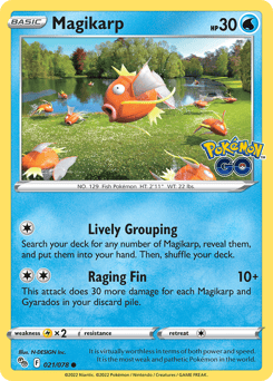 Magikarp – Common – Pokémon GO
