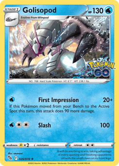 Golisopod – Rare Holo