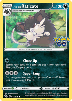 Alolan Raticate – Common – Pokémon GO
