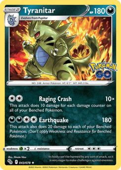 Tyranitar – Rare Holo