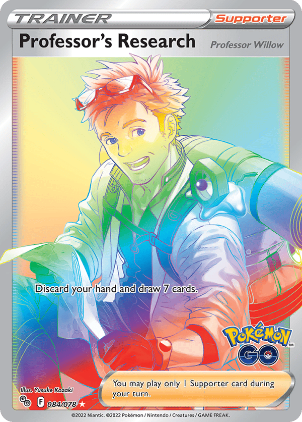 Professor's Research – Rare Rainbow – Pokémon GO