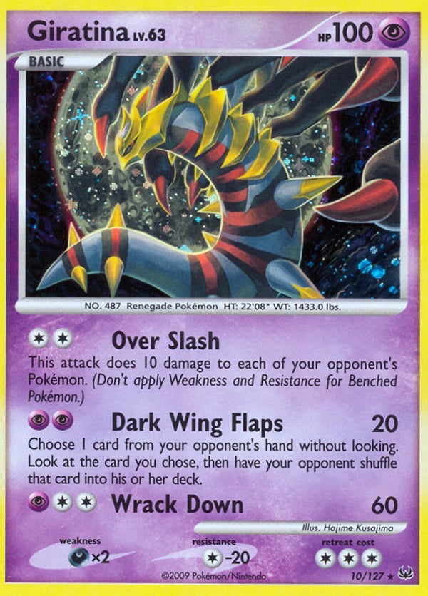 Giratina – Rare Holo – Platinum