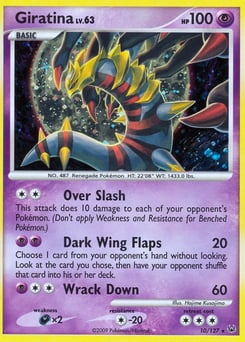 Giratina – Rare Holo – Platinum