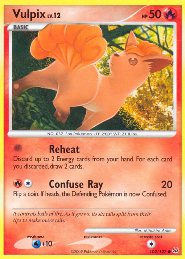 Vulpix – Common – Platinum