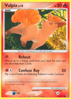 Vulpix – Common – Platinum