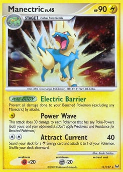 Manectric – Rare Holo – Platinum