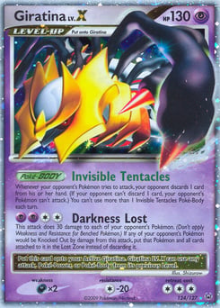 Giratina LV.X – Rare Holo LV.X – Platinum