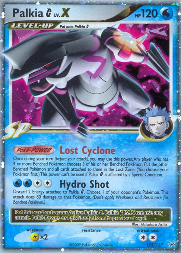 Palkia G LV.X – Rare Holo LV.X – Platinum